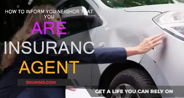 Informing Neighbors: I'm Your Friendly Insurance Agent