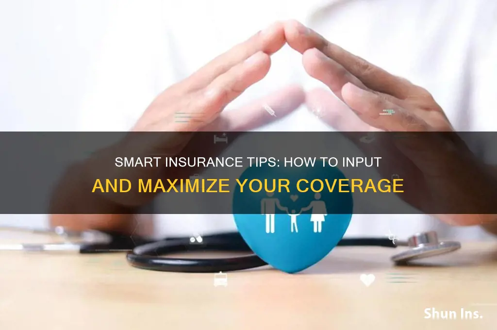 how to input tips on insurance