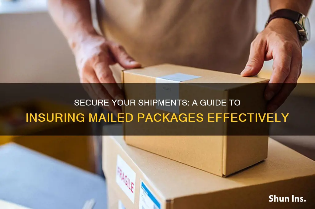 how to insurance a mailed package