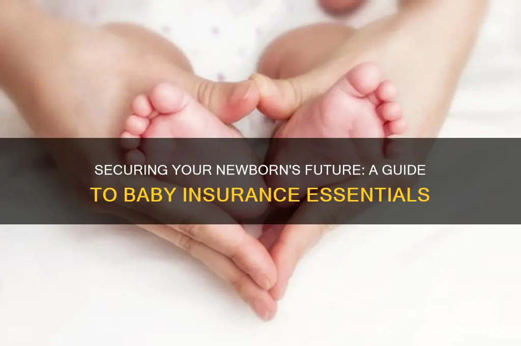 how to insurance a newborn baby