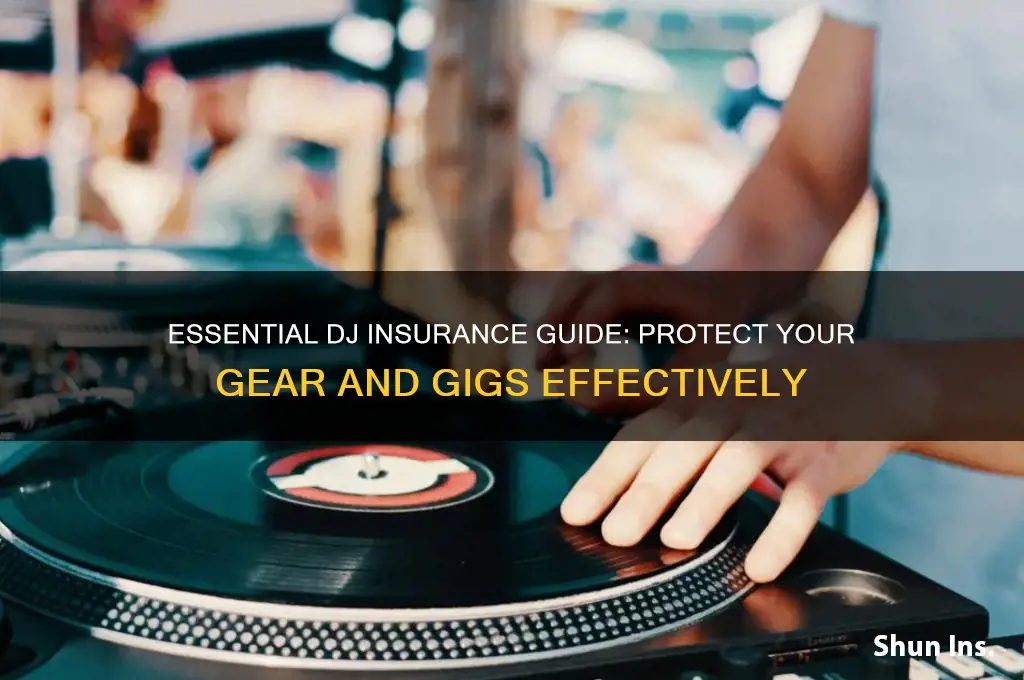 how to insurance for djing