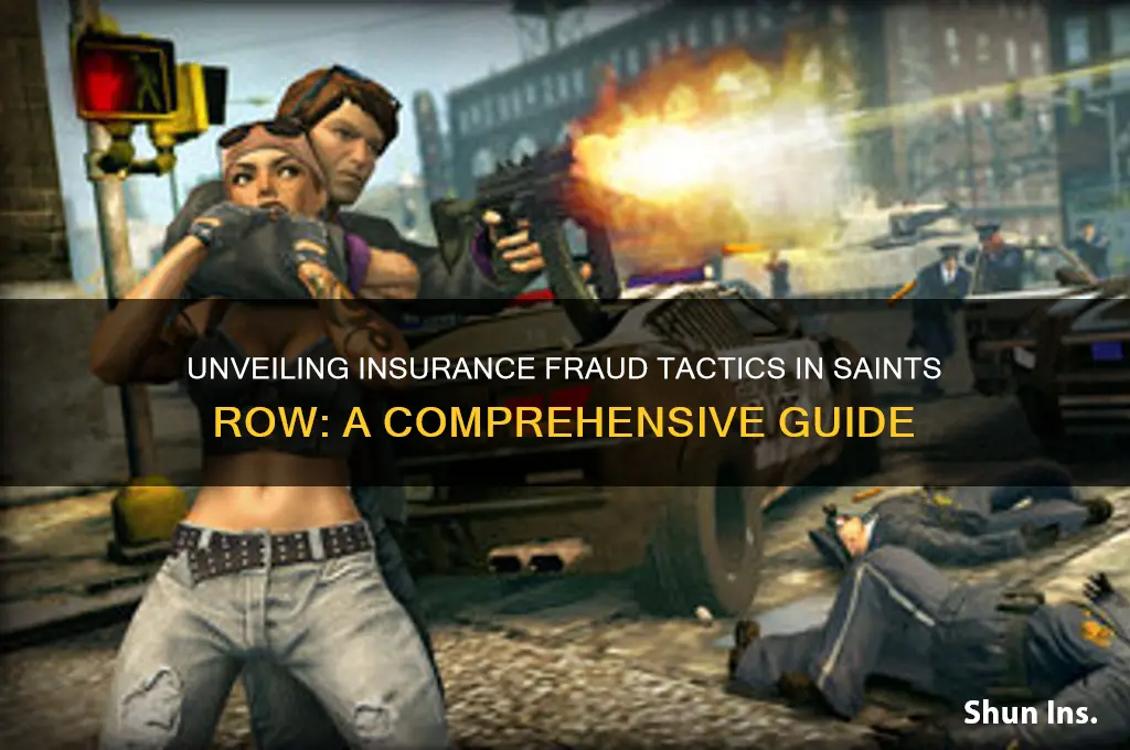 how to insurance fraud saints row
