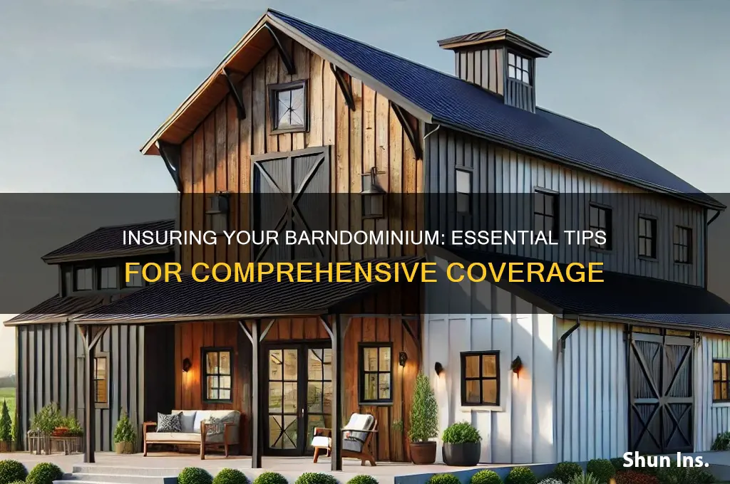 how to insure a barndominium