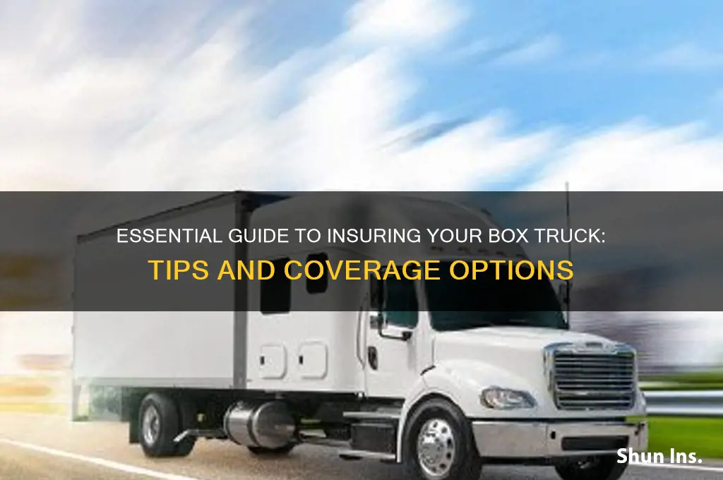how to insure a box truck
