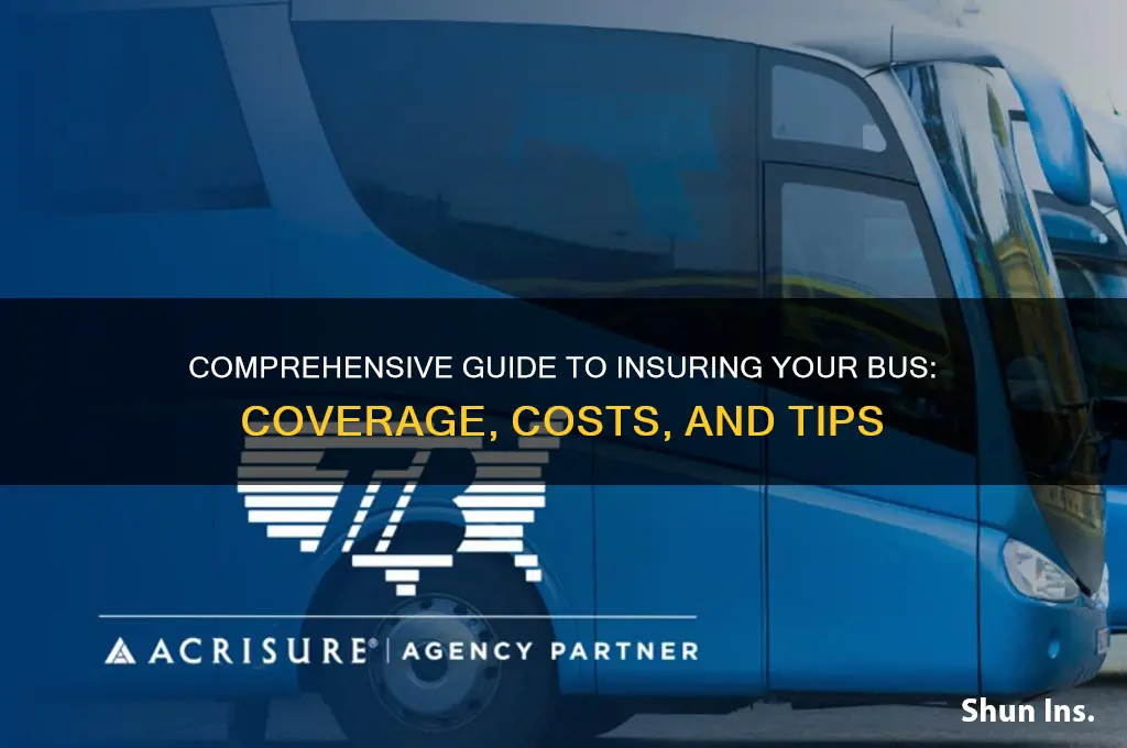 how to insure a bus