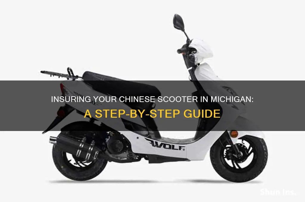 how to insure a chinese scooter in michigan