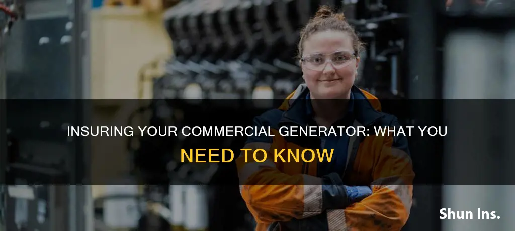 how to insure a commercial generator