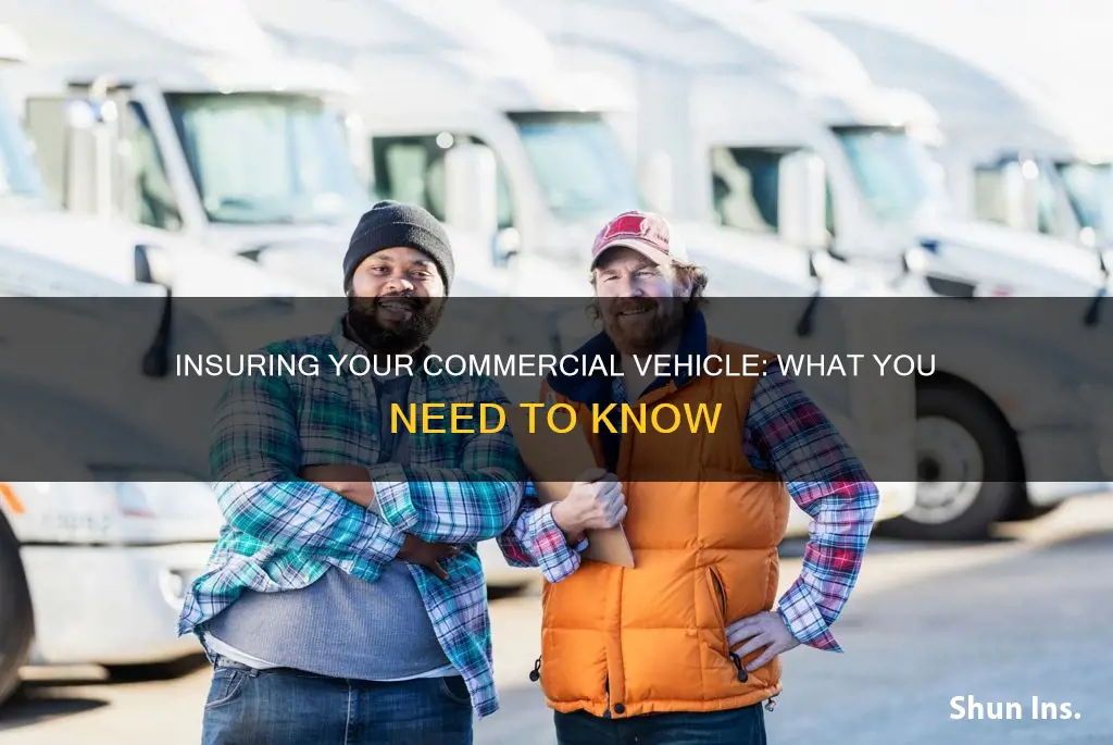 how to insure a commercial vehicle