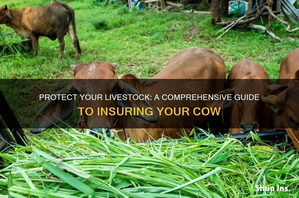 how to insure a cow