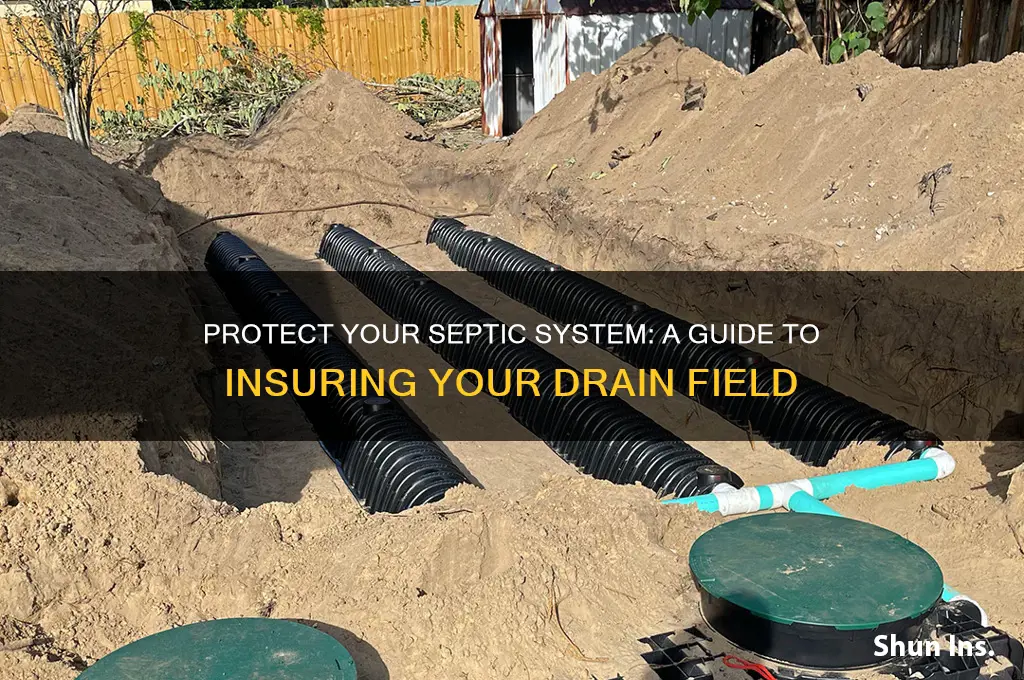 how to insure a drain field