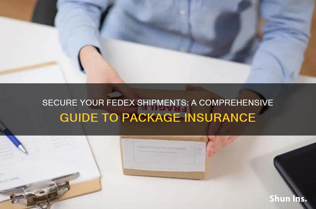how to insure a fedex package