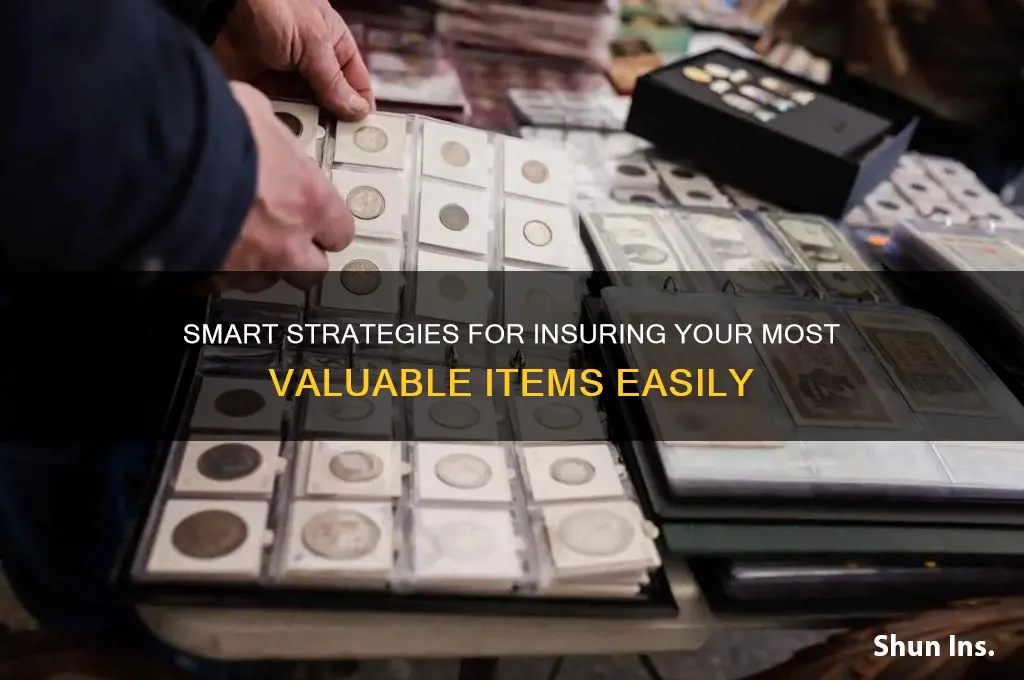 how to insure a few items