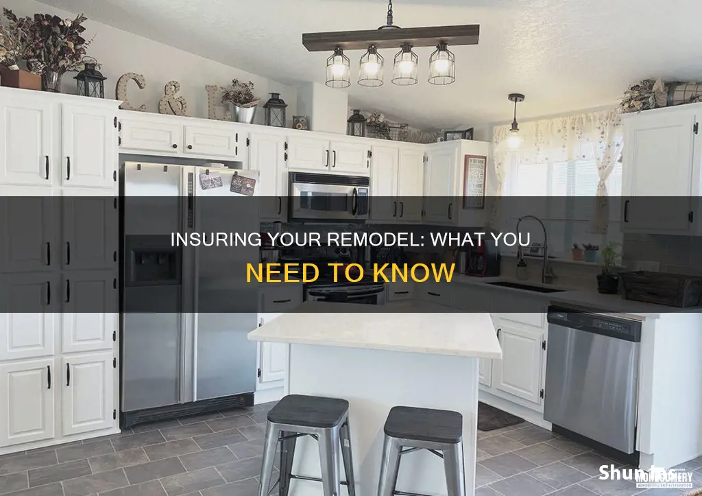 how to insure a house for remodel