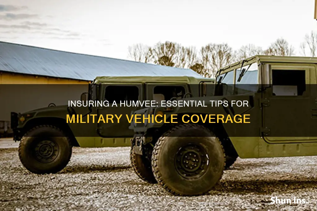 how to insure a humvee