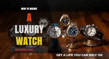 Securing Your Timepiece: A Guide to Insuring Luxury Watches