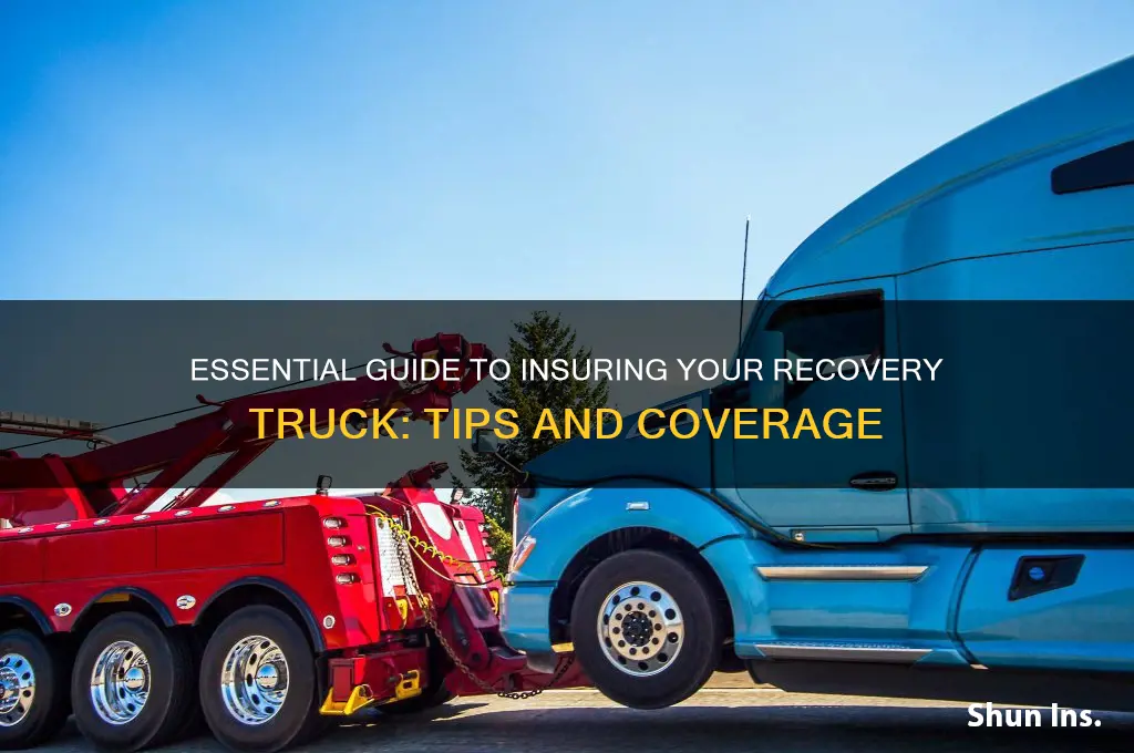 how to insure a recovery truck