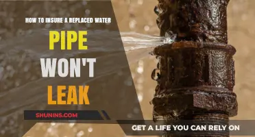 Prevent Future Leaks: Insuring Your Replaced Water Pipe's Integrity