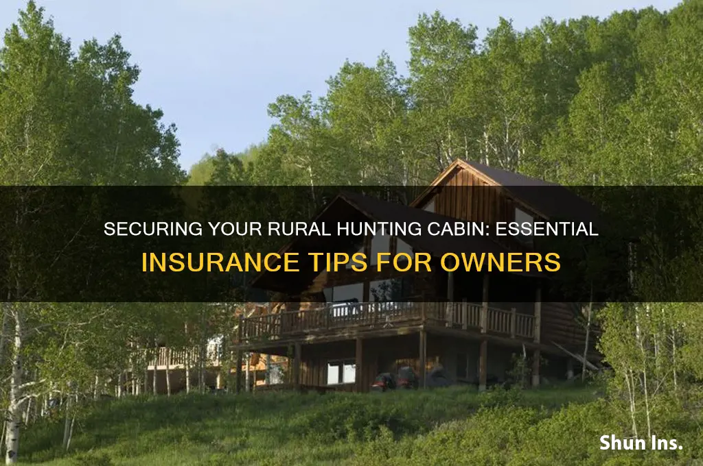 how to insure a rural hunting cabin