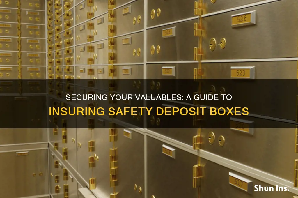 how to insure a safety deposit box