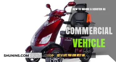 Insuring Your Scooter as a Commercial Vehicle