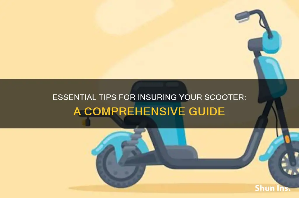 how to insure a scooter
