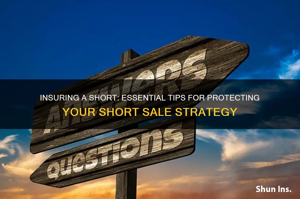 how to insure a short