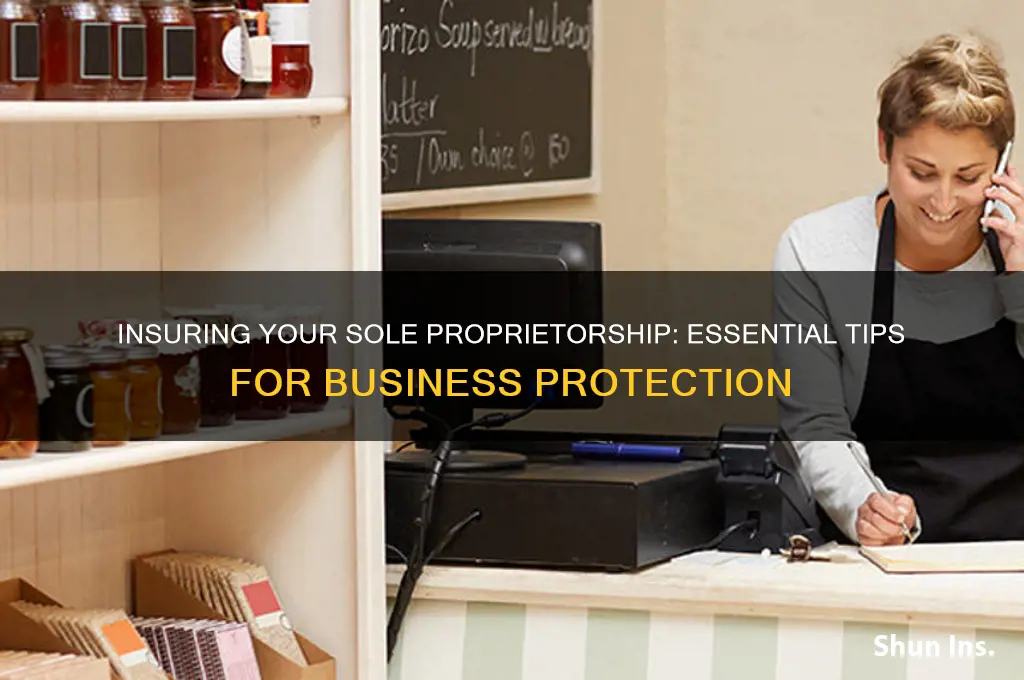 how to insure a sole proprietorship