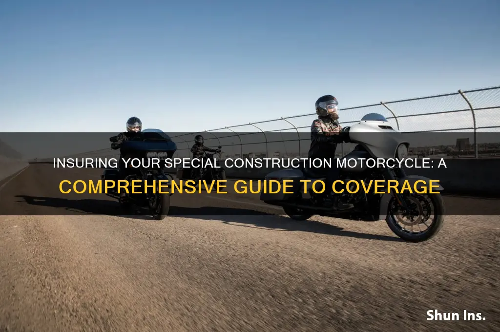how to insure a special construction motorcycle