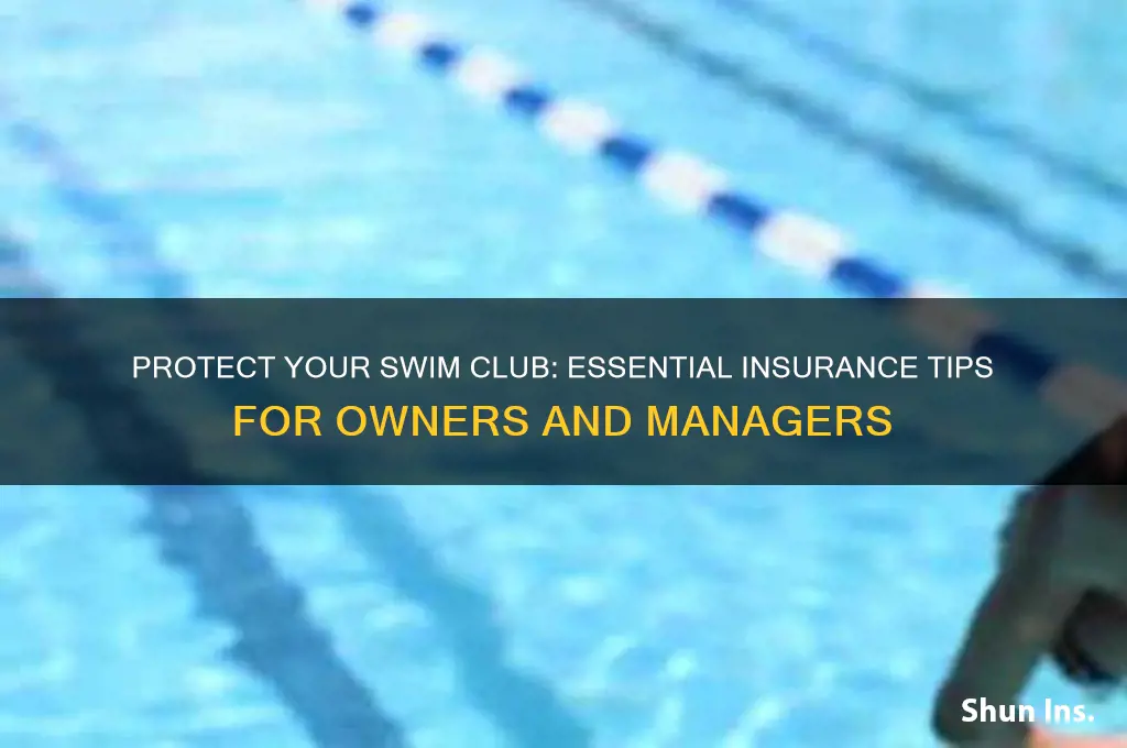 how to insure a swim club