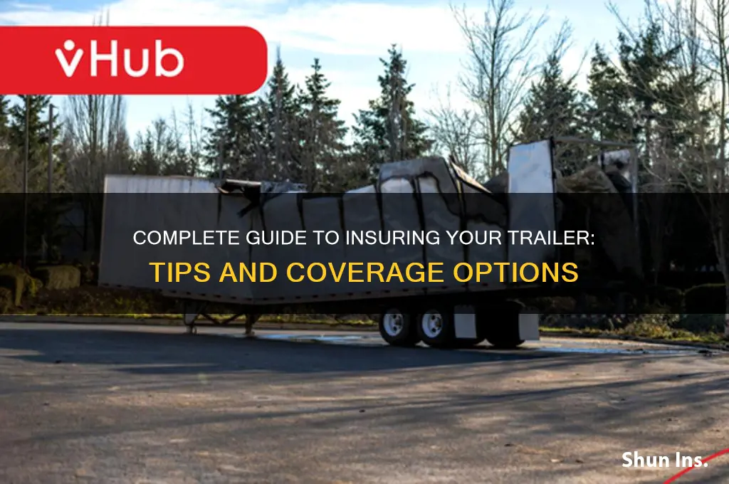 how to insure a trailer