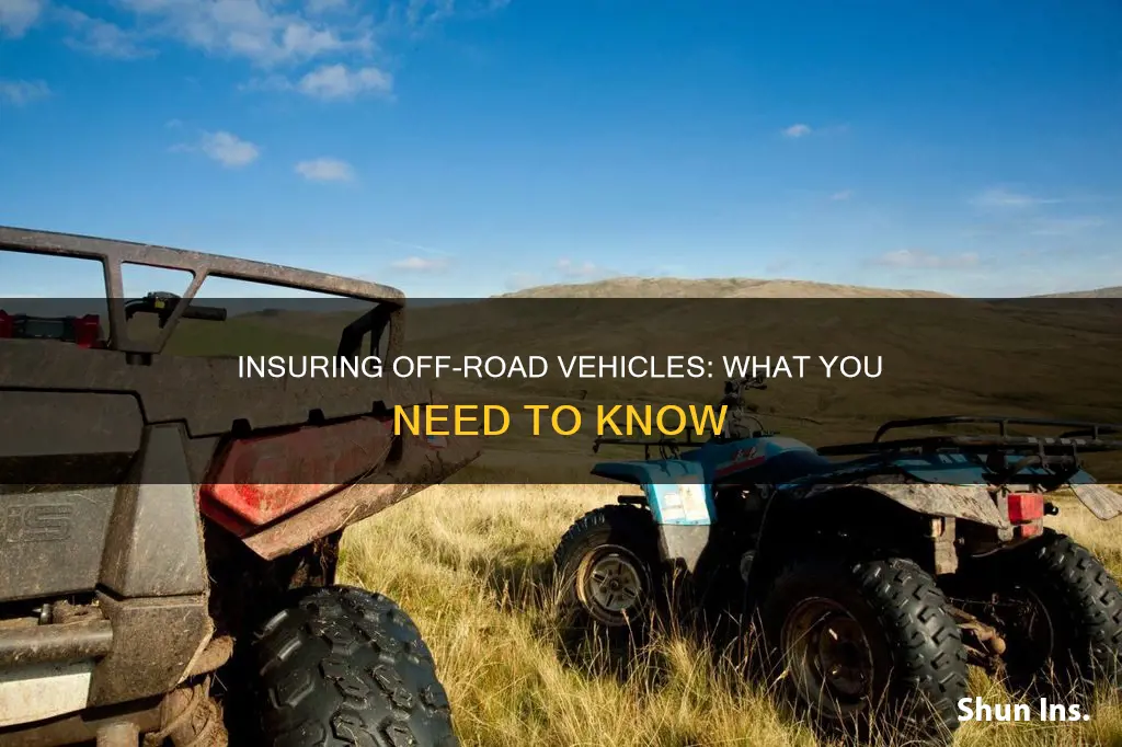 how to insure a vehicle ment for off roading