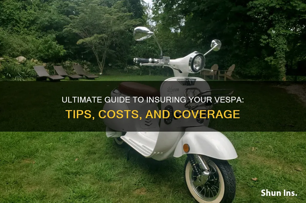 how to insure a vespa
