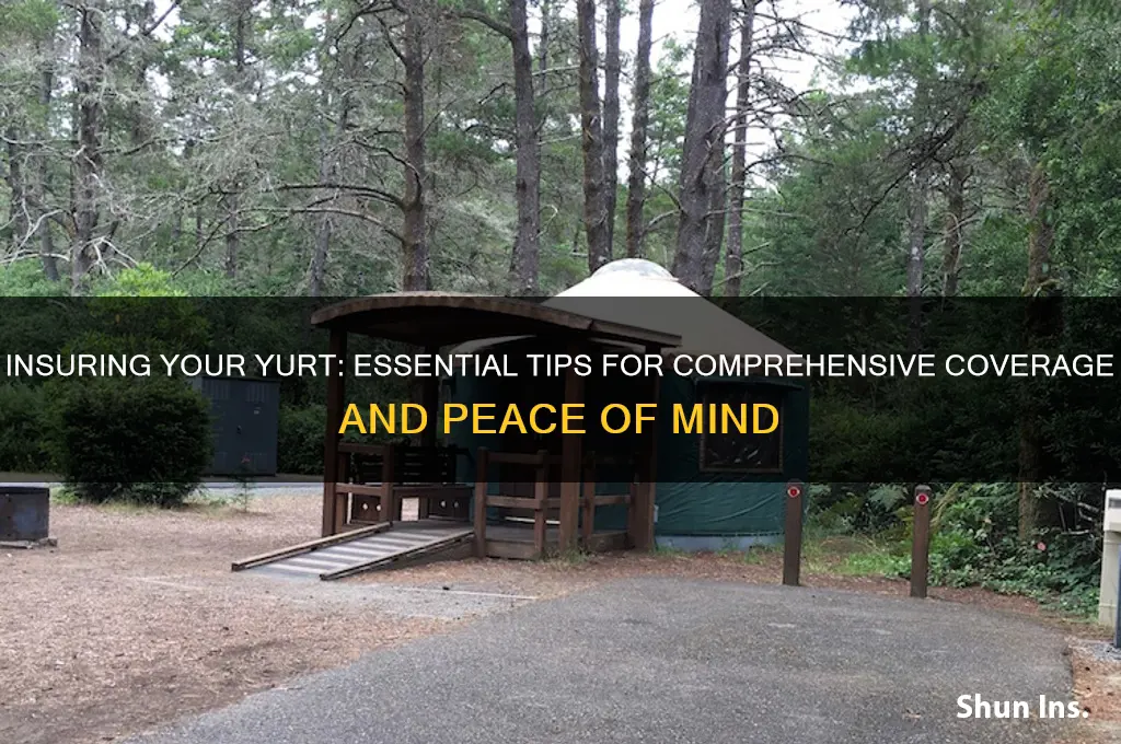 how to insure a yurt