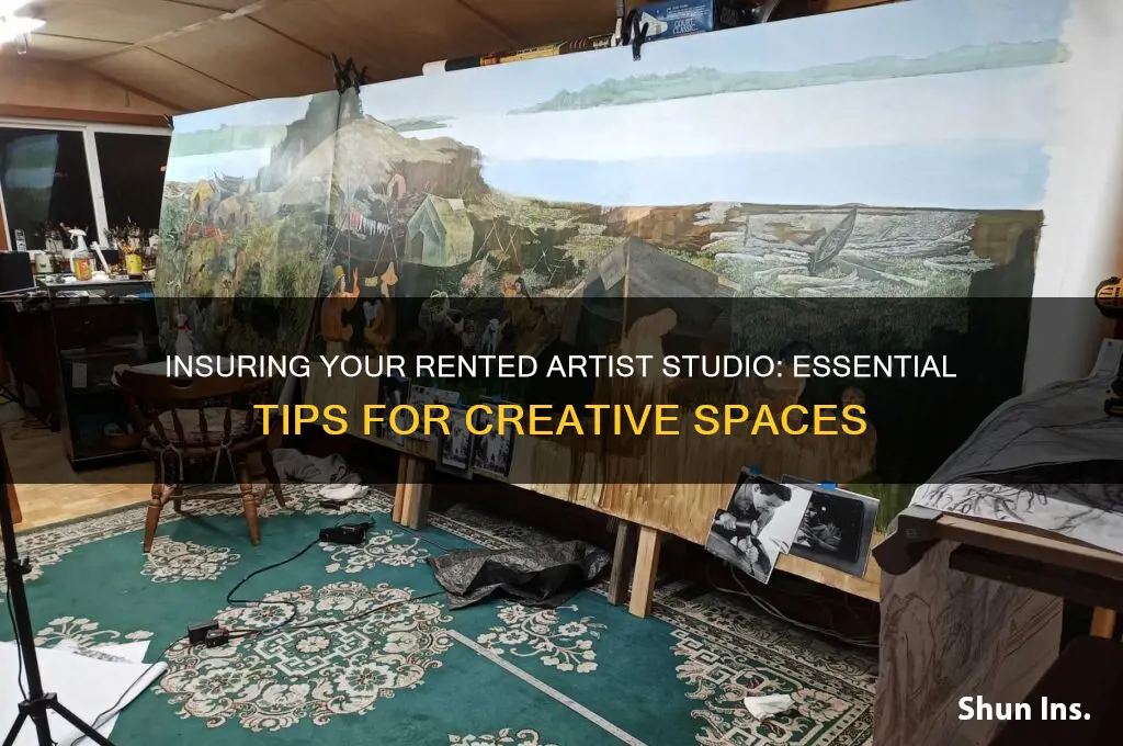 how to insure an artists studio that he rents