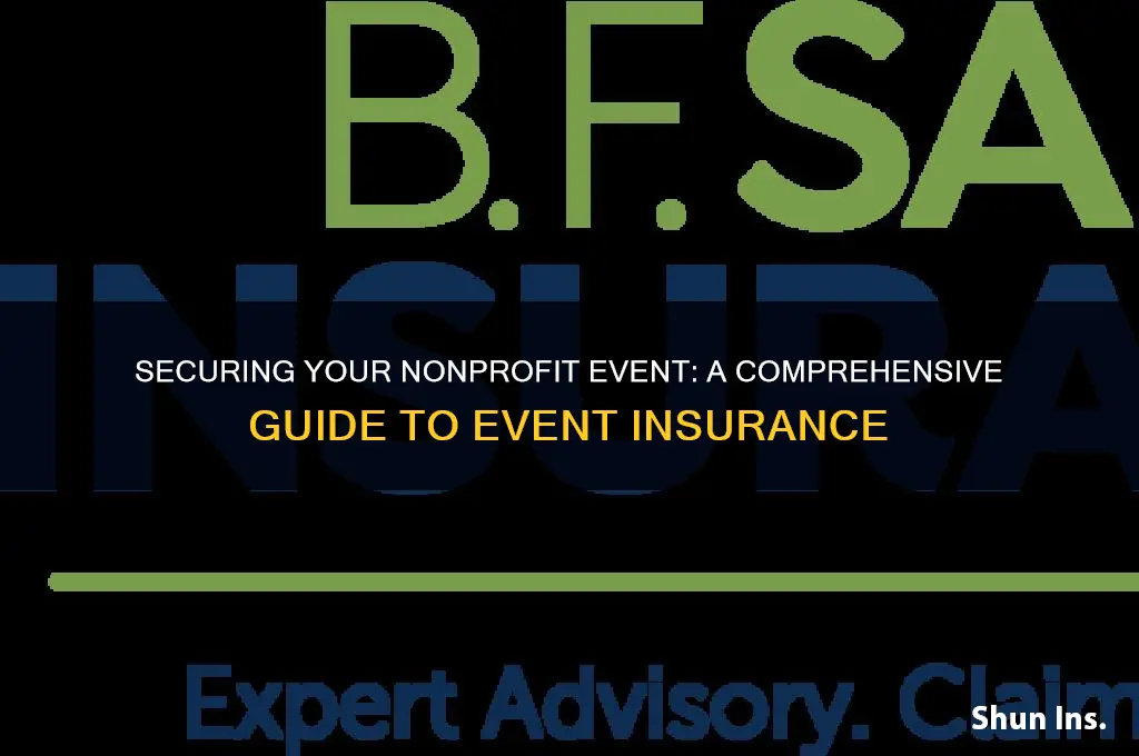 how to insure an event for nonprofit