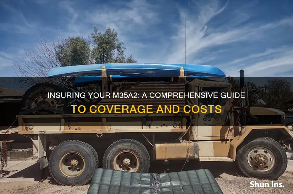 how to insure an m35a2