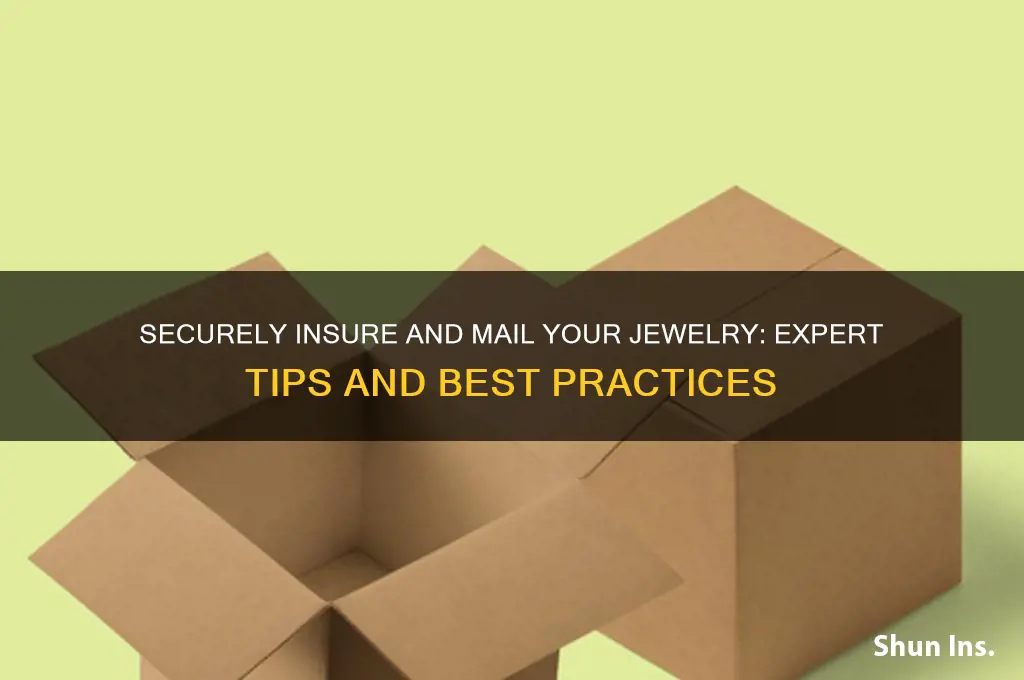 how to insure and mail jewlery