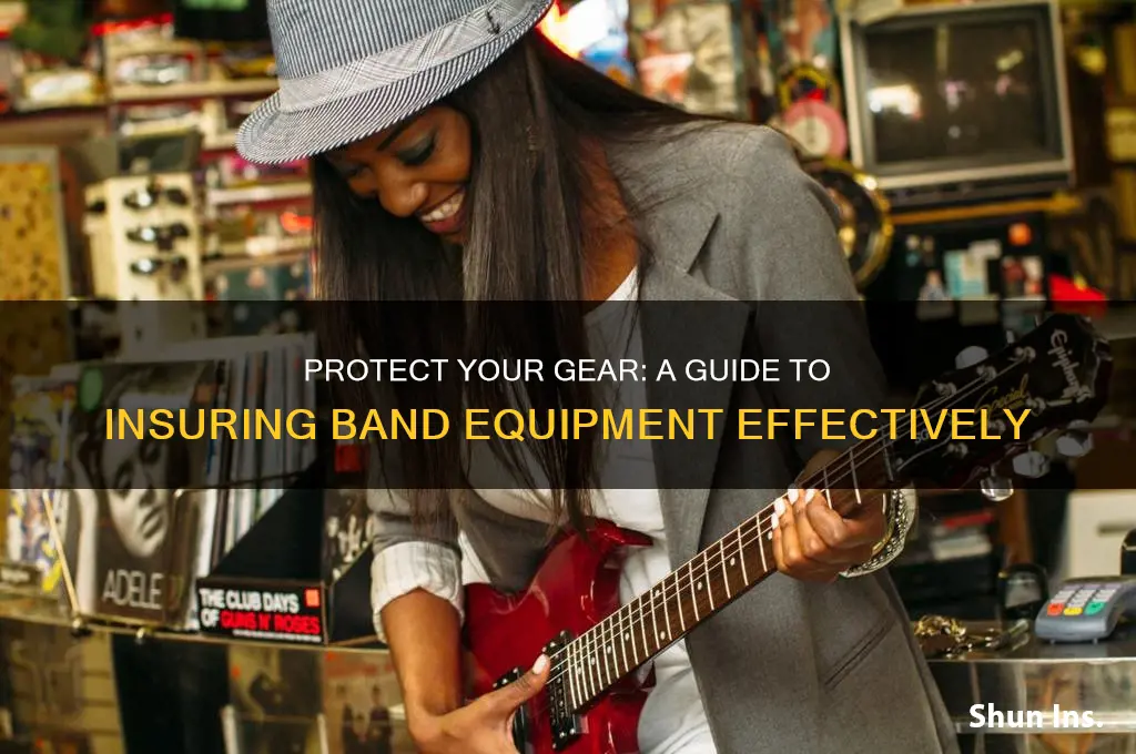 how to insure band equipment