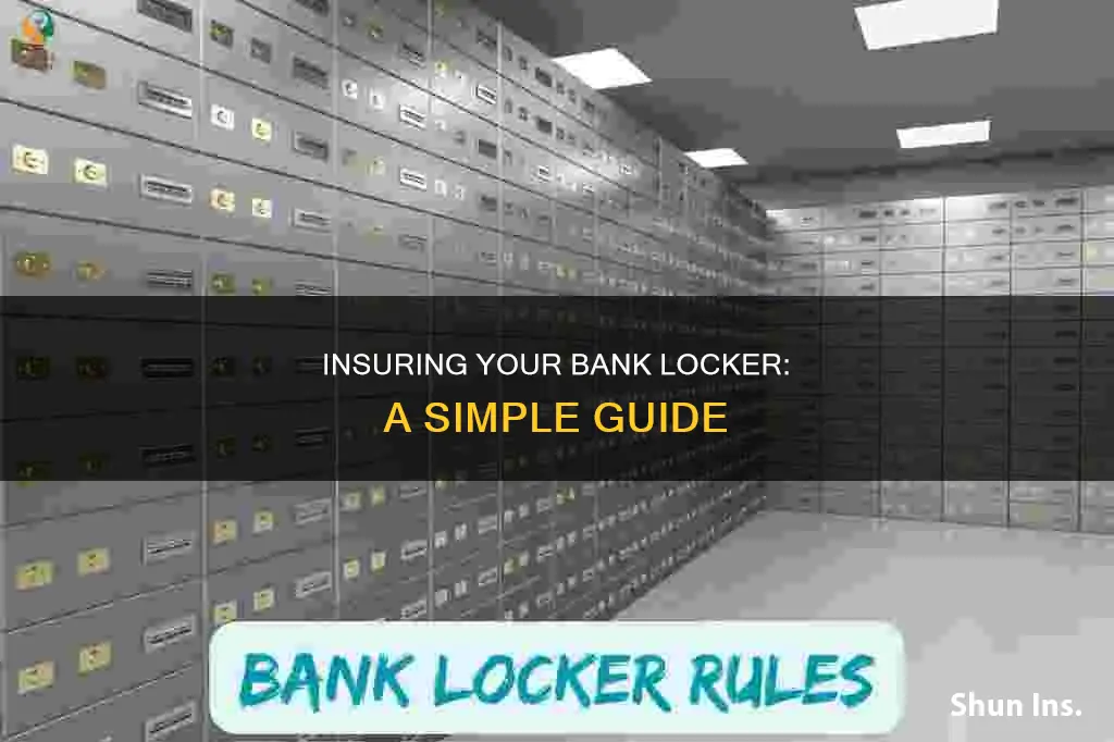 how to insure bank locker