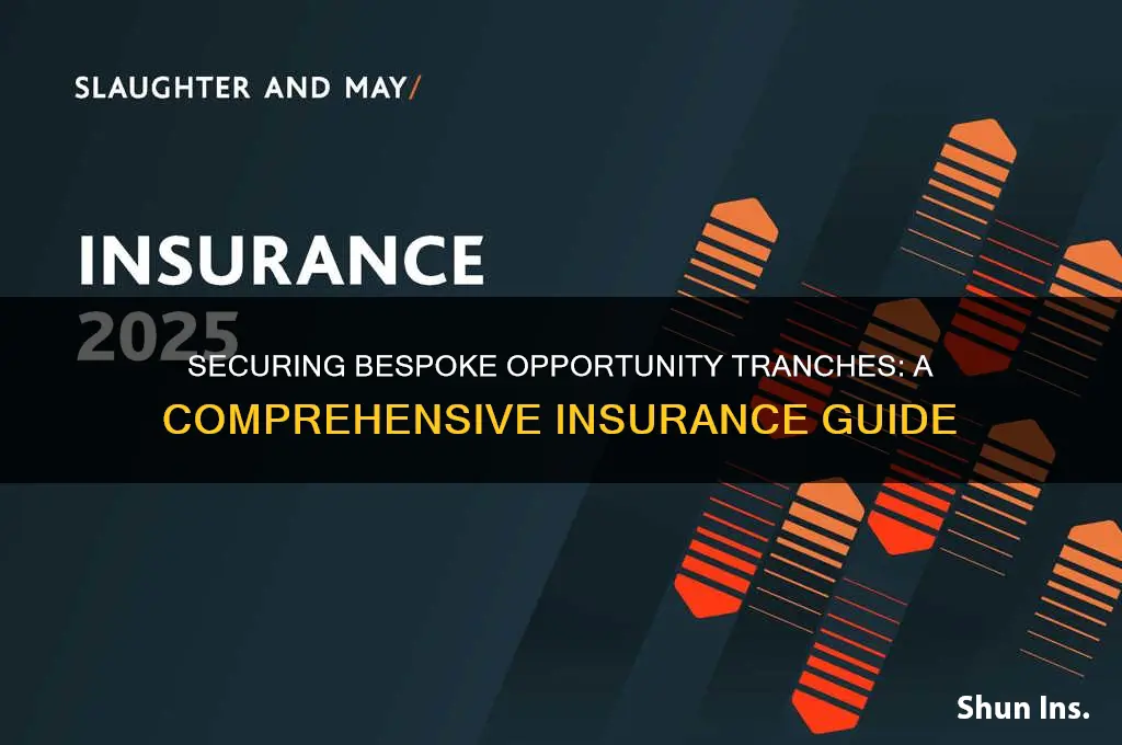 how to insure bespoke opportunity tranches