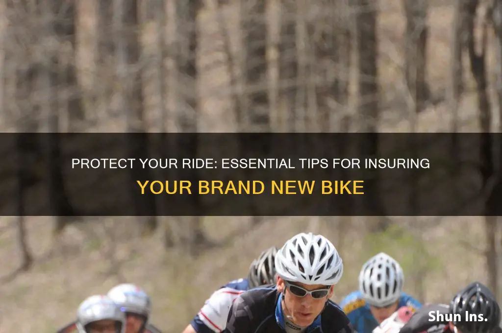 how to insure brand new bike