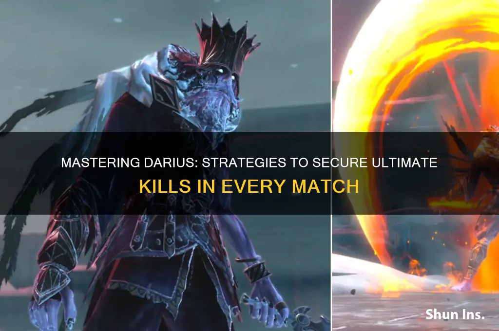 how to insure darius ultimate kills