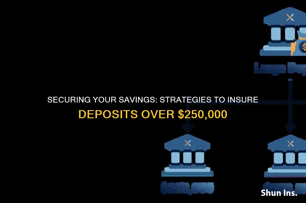 how to insure deposits over 250k