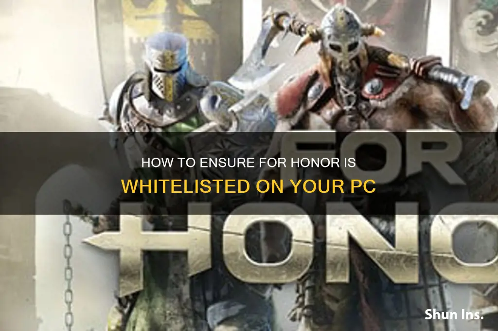 how to insure for honor is white listed pc