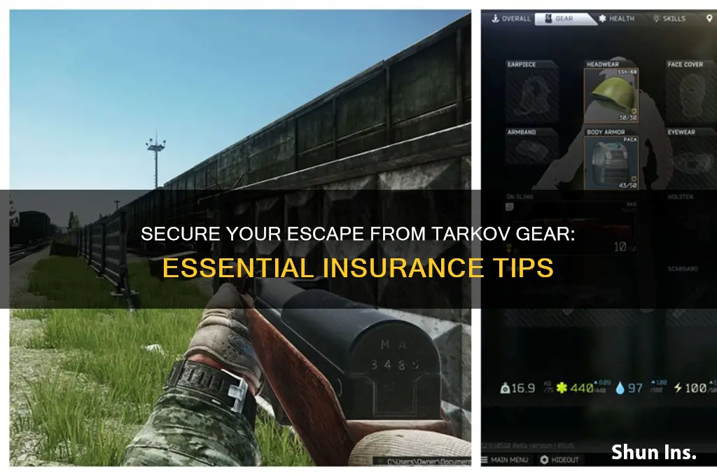 how to insure gear escape from tarkov