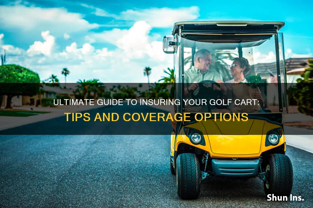 how to insure golf cart