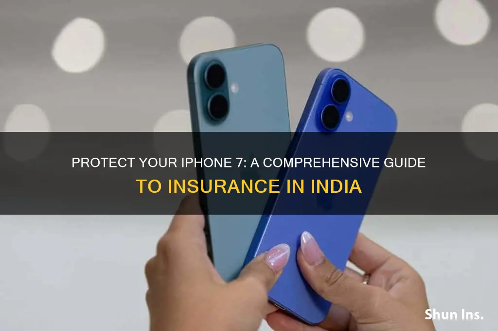 how to insure iphone 7 in india