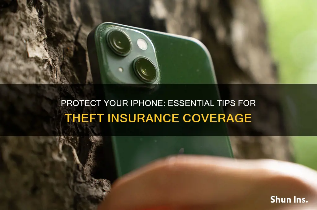 how to insure iphone against theft