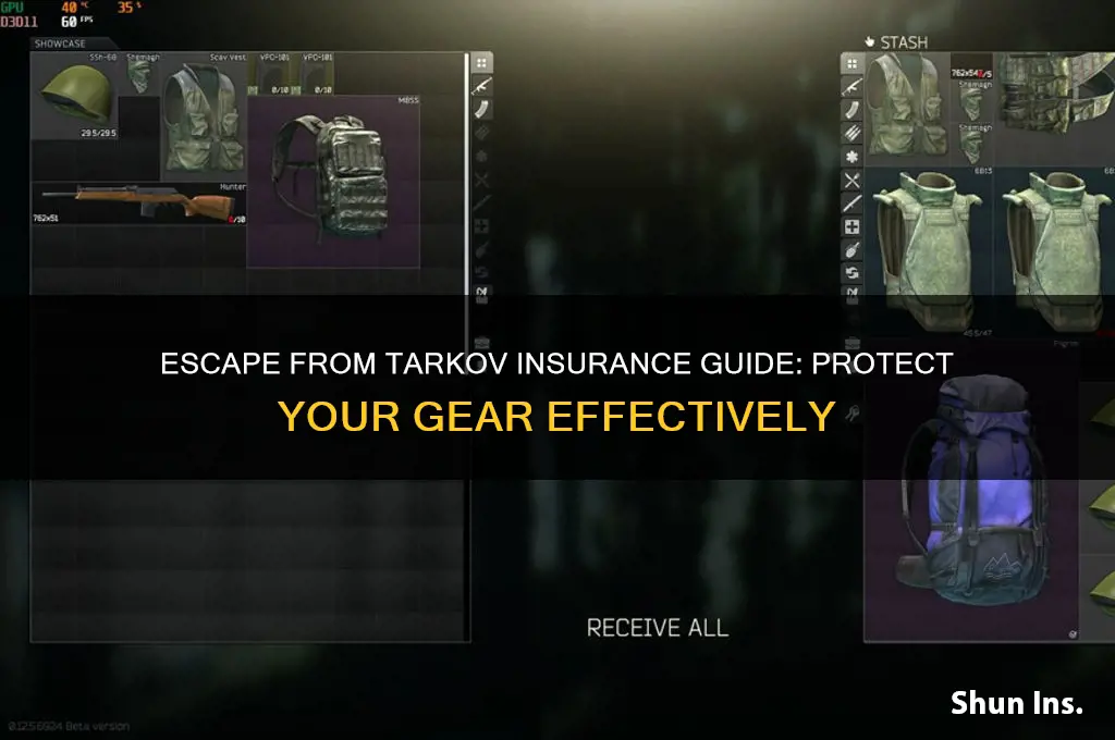 how to insure items in escape from tarkov