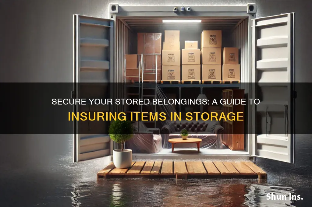 how to insure items in storage